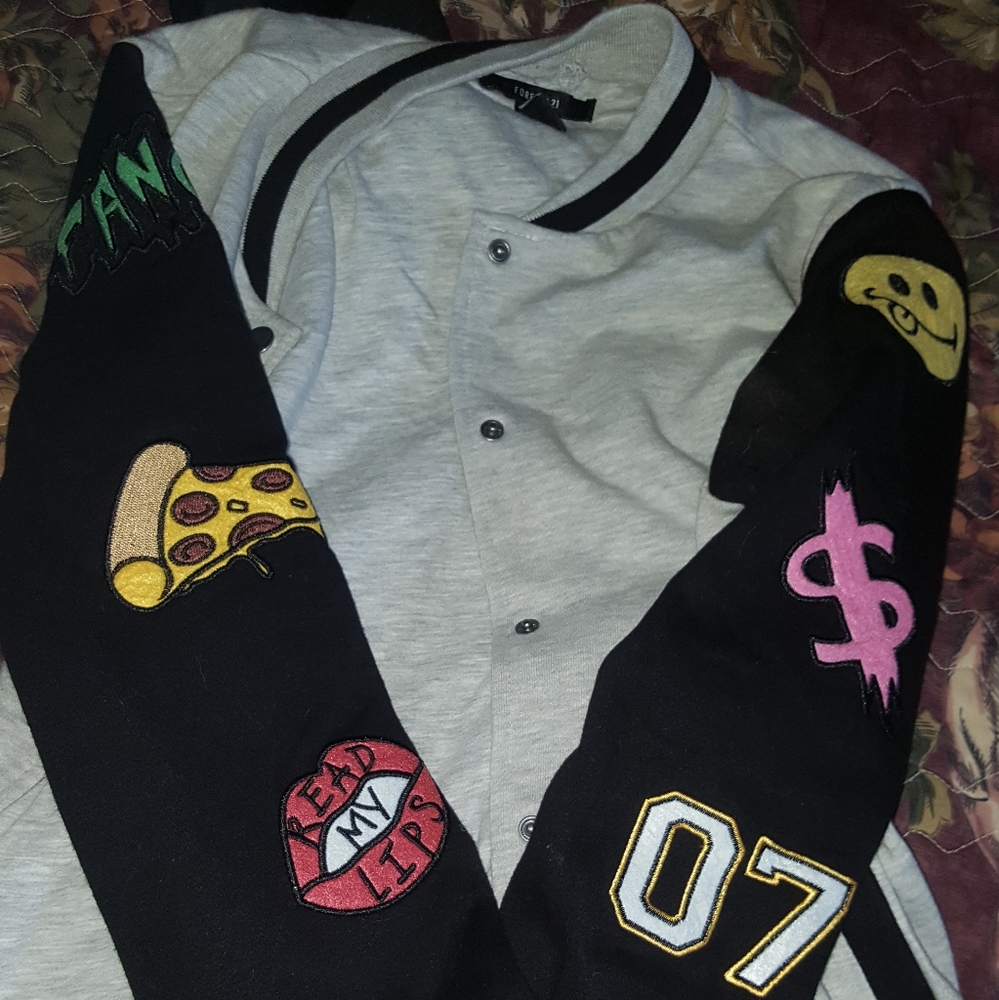 Forever 21 bomber jacket